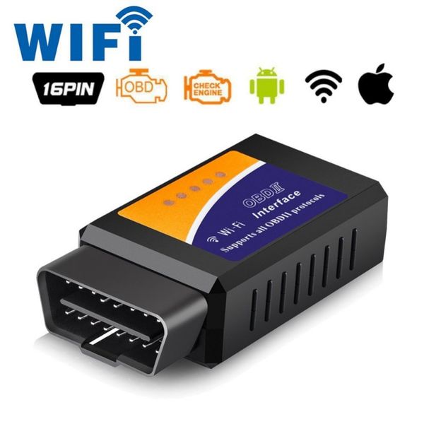 

super mini v03hw inspection instrument v1.5 wifi pic18f25k80 chip obd2 obdii code reader wifi for android