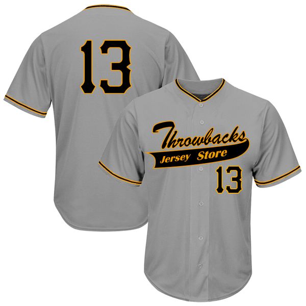 

Throwback commemorative jer ey no13 exqui ite embroidery cloth breathable weat ab orption profe ional jer ey production 2019, Blue;black