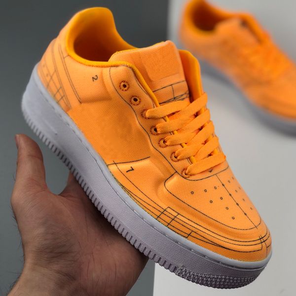 

2020 women casual shoes 1 dunk 1'07 lx summit white low yellow translucent cicada wings line skateboard men running shoes designers sne