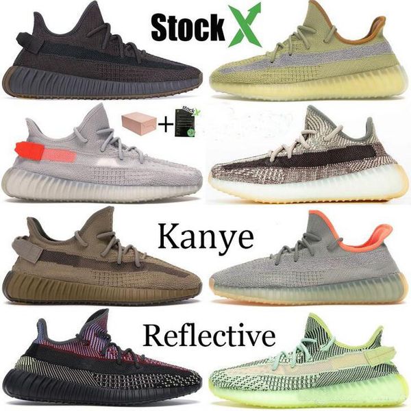 

new kanye cinder desert sage linen reflective tail light designer running shoes zyon earth oreo yecheil black static mens womens sneakers