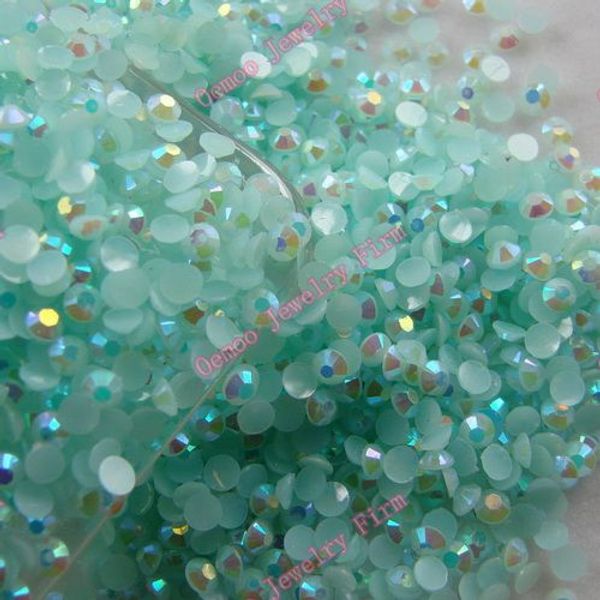 

аквамарин ab 2 мм, 3 мм, 4 мм ногтей смолы желе горный хрусталь круглый flatback для diy ногтей аксессуары, Silver;gold