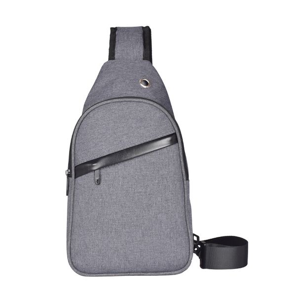 

new design waterproof chest bag men's single shoulder bag korean version of oxford cloth cross body men solid bags