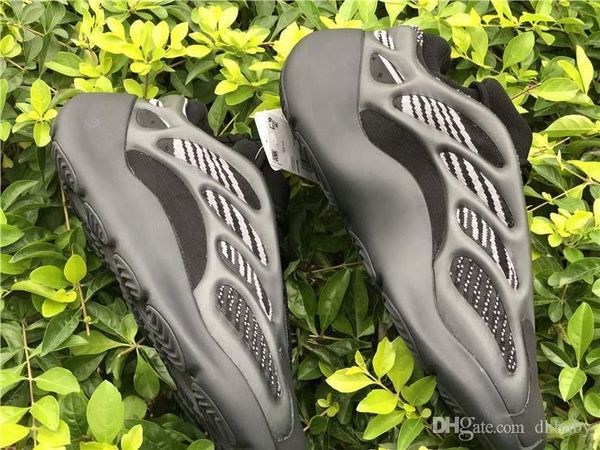 

новые kanye west originals 700 v3 черный azael кроссовки 3 м светоотражающая волна бегун светится в темноте мужчины женщины спортивные кросс