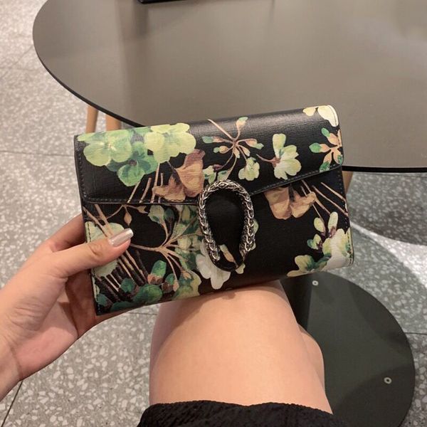 

printing series handbags purses love embroider line chain bags lady's fashionable joker disco single shoulder crossbody bag