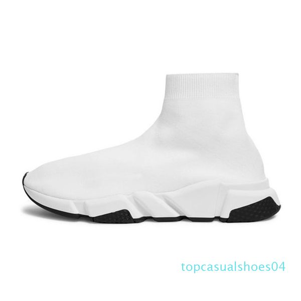 

2020 designer shoes triple black white men women fashion sneakers glitter yellow blue pink fashion mens trainer runner platform shoe t04