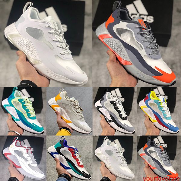 

2020 alphabounce hpc ams mens running shoes men alphabounce instinct white red black react designer snerkers size 40-45