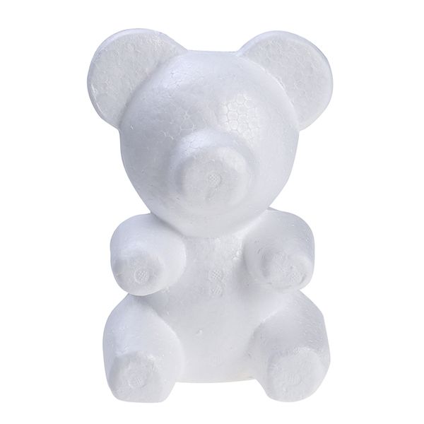 

200mm modelling polystyrene styrofoam foam bear white craft balls for diy christmas party decoration supplies 1pcs %