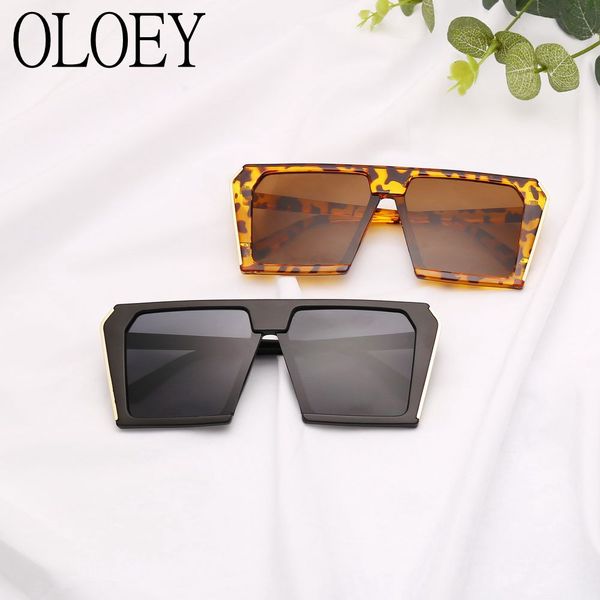 

2019 new big box sunglasses men and women hip hop wild big sun glasses personality net red polarized sunglasses, White;black