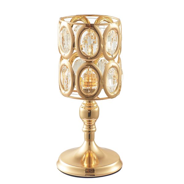 

mosaic crystal candle holder tea light candelabra wedding party centerpieces