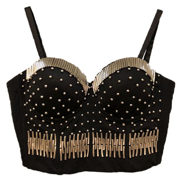 

2019 серебряная труба из бисера spandex push up bralet женский бюстгальтер укороченный топ жилет плюс размер, White