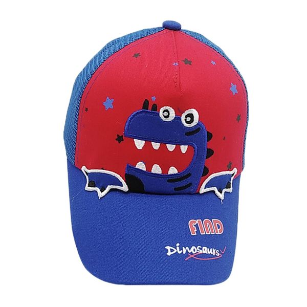 

baby boy hat 2019 letter soft cotton dinosaur sunhat eaves baseball cap sun hat bebes accesorios recien nacido, Yellow