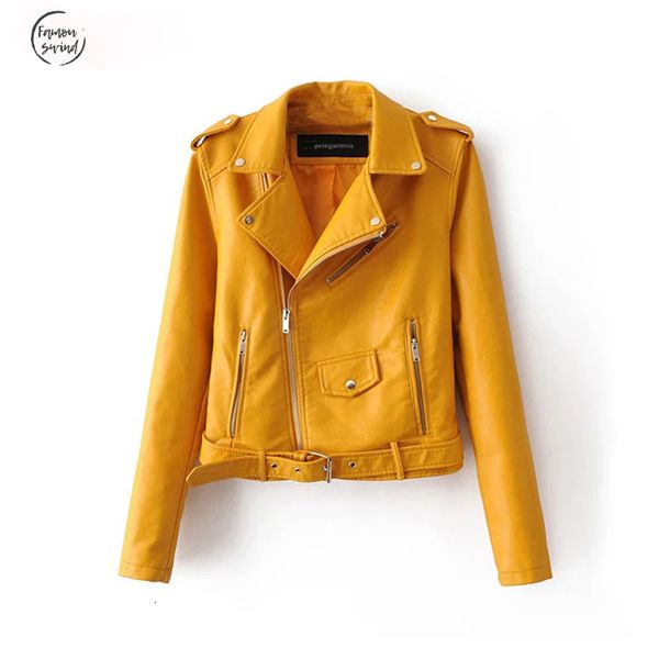 

осень кожаные куртки новая женская короткие поддельный мягкие женщины zipper мотоцикл pu кожаные куртки basic street coat, Black;brown