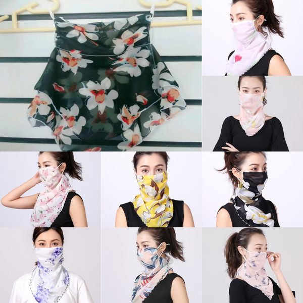 

epezm shipping multiuse outdoor face mask anti droplets sun scarf tube bandanas headwear scarf face masks filter, Black