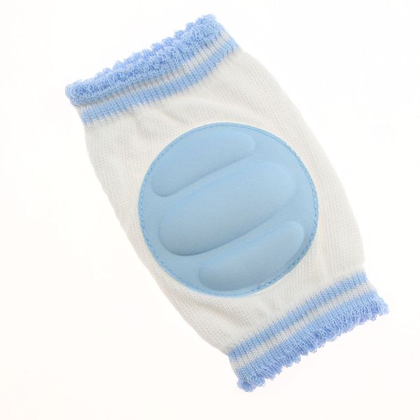 

1 пара дети безопасность ползучая локоть kneepad подушки малышей детские для девочек для мальчиков наколенники protector защитная сетка грел, Blue
