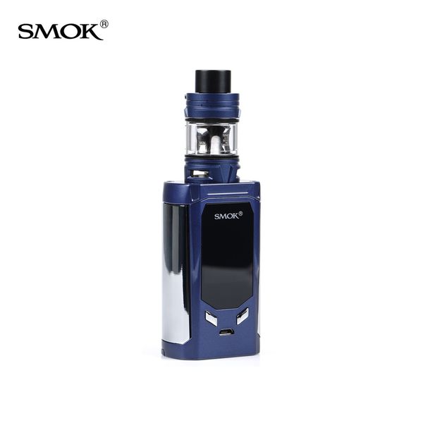 

kit r-kiss s1 smok coil tfv-mini v2 tank 200w small mesh with authentic dual battery power mod vs species single kits 100% e-cigarettes xhov