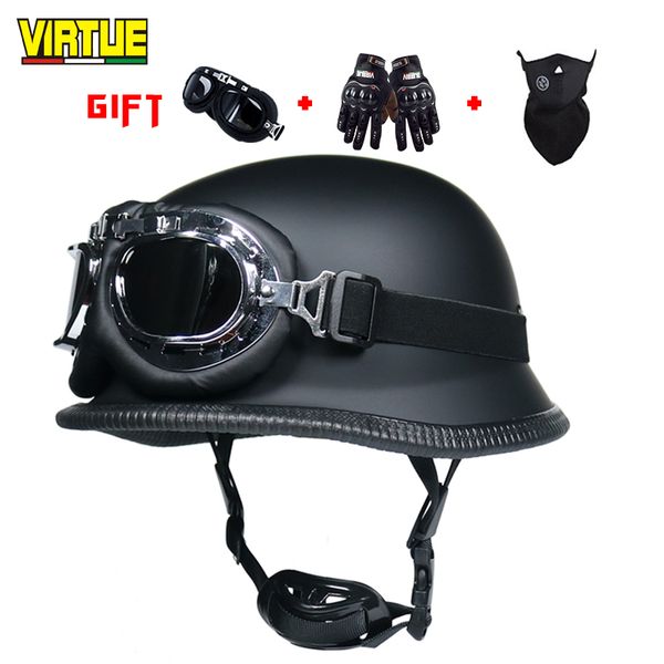 

мотоцикл half helmet второй мировой войны немецкий солдат в стиле ретро пены буферный слой личность летняя мода шлем open face