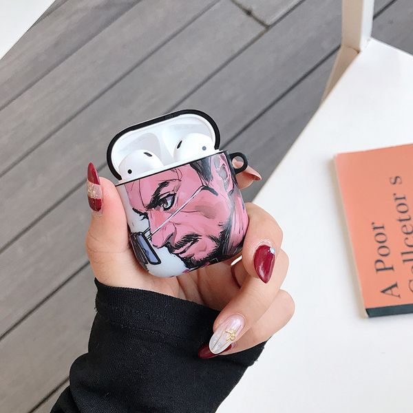 

2020 super hero cotton for airpods case luxury protective cover anti lost brand earphone cases protector designer cute airpod case 20224023c