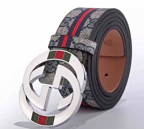 

2018 belts women belts for men big buckle belt fashion mens leather belts wholesale ing, Black;brown