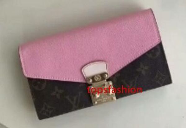 

m58414 leather bag handbag wallet pink 4371 wallets purse mini clutches exotics evening chain belt bags