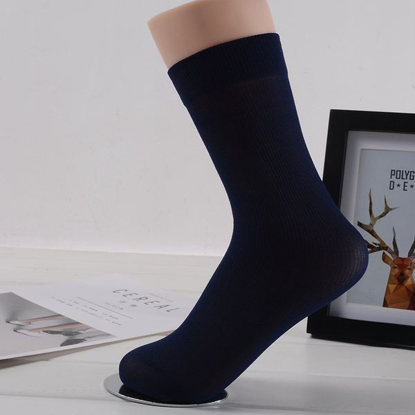 

7pair men short socks pure 5 color ultra-thin elastic women man socks summer casual business men's ankle meias white black