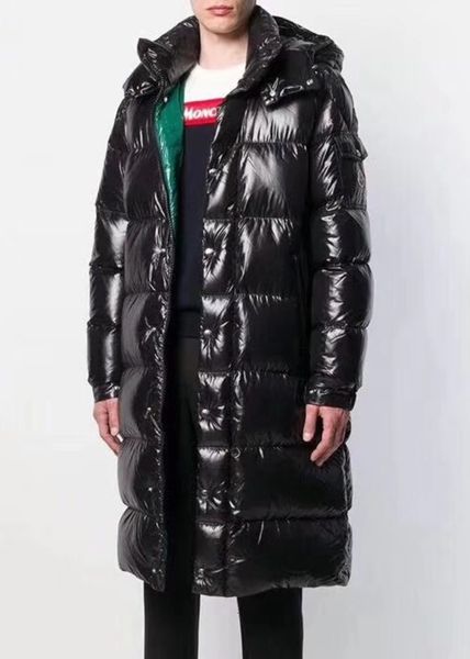 

thickened outdoor canada down bomber jacket for men down jacket monclair mens winter coats jackets monlar wellensteyn monler, Black