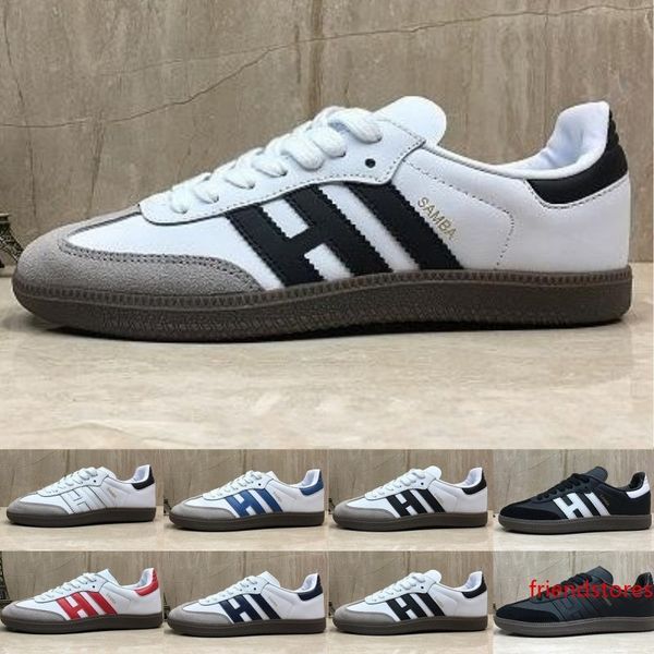 

new sale samba trainers mens casual shoes fashion designer leather gazelle og black white pink men runner womens sneakers sports shoes