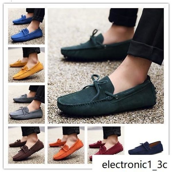 

fashion men slip on leisure flat casual shoes classic male moccasin loafers driving business shoes
