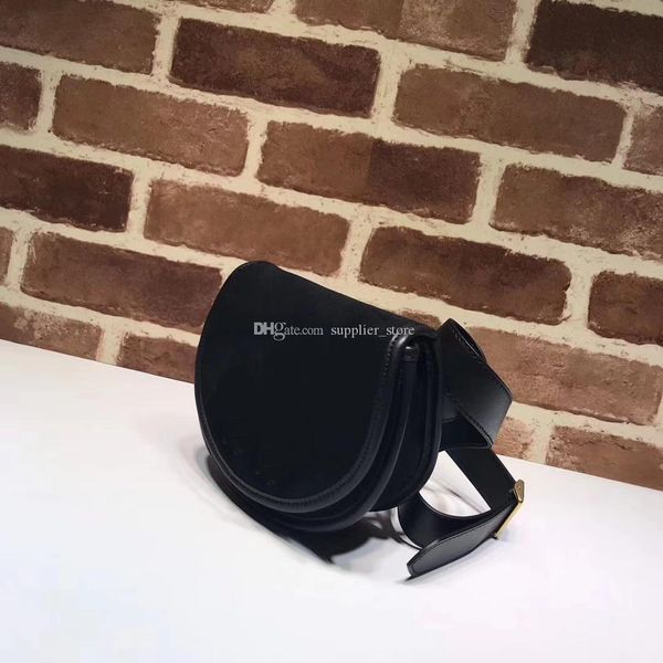 

new fashion women r luxury leather metal buckle belt bag 384820 a-025