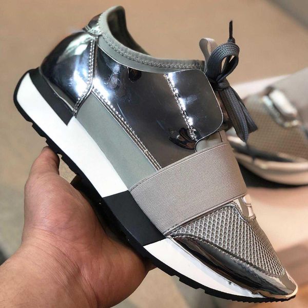 

2019 womens design sports shoes lightweight sneakers leather comfortable casual party dress fashion shoes with original box qh, Black