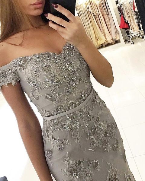 

elegant mermaid evening dresses 2019 long v-neck appliques tulle prom gown sleeveless, Black
