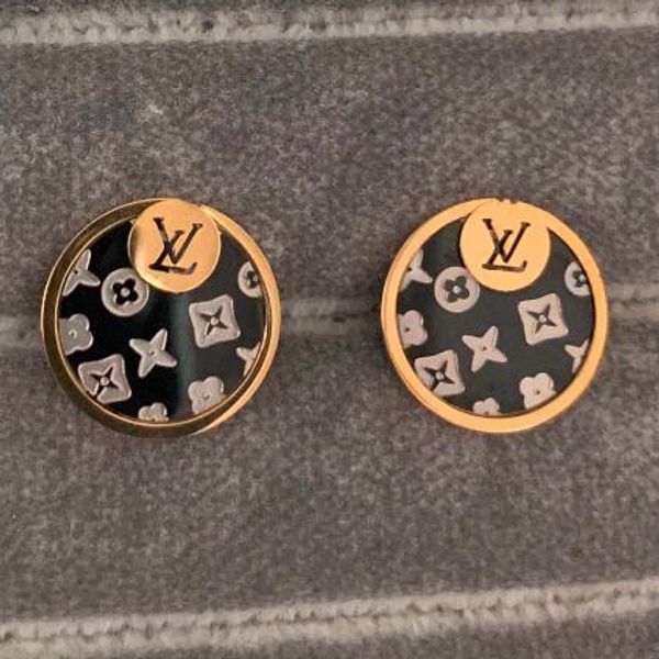 

2019 Оригинальные Серьги Марка Буквы Золото Серебро Жемчуг Серьги Золото Серебро У