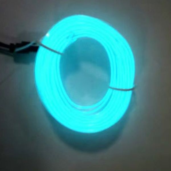 

3m car interior light strip 12v led cold lights flexible neon el wire auto lights strip line interior decoration strips lamp