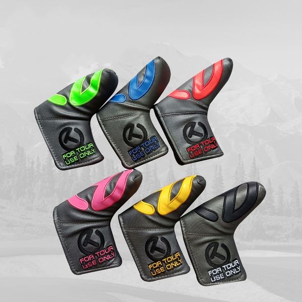 

wholesale golf headcover one piece new golf putter head cover round t for golf head cover ing
