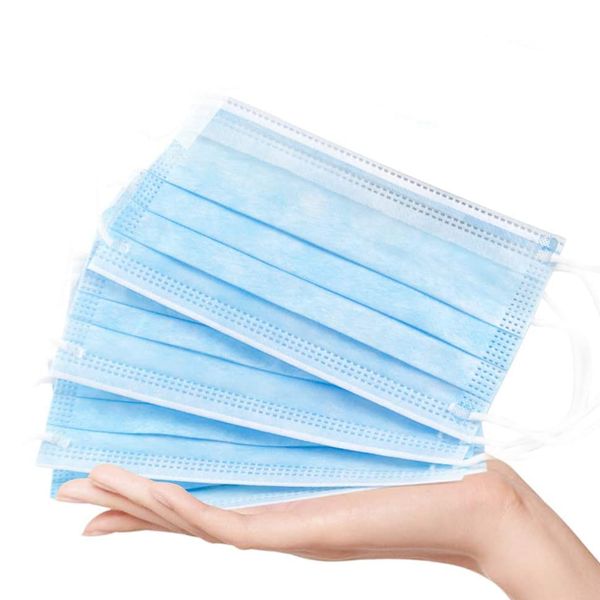 

disposable face masks dust mask 3-ply breathable earloop face mouth masks for people preventing air pollution dhl ing