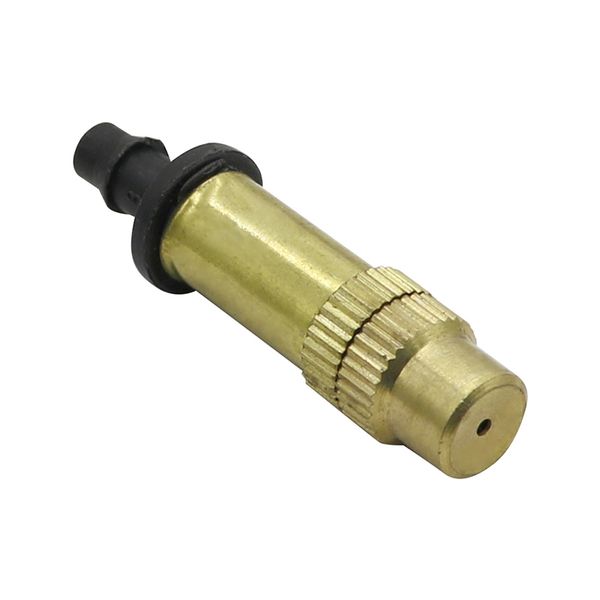 

copper garden watering sprinkler agriculture greenhouse atomized spray cooling sprinkler connection 4/7 mm hose 100 pcs