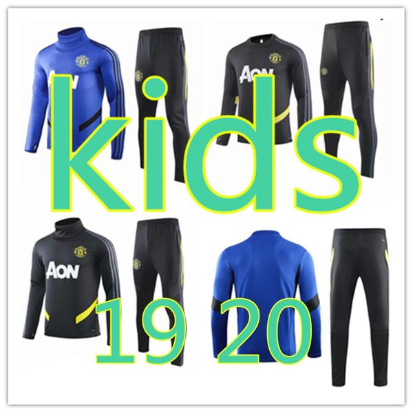 

new kids tracksuit set boys football training tracksuit 19 20 winter coats boy scotland sheffield united 270 sheffield united dewalt, Black