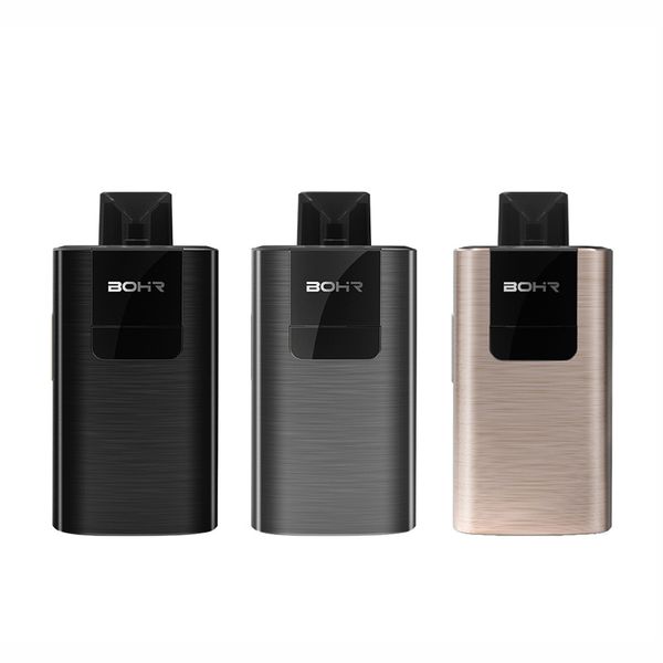

Authentic BOHR Flask Pod System Vape Kit 1150mAh Built-in Battery 2ml Capacity Pods With Mesh Ceramic Coils OLED Screen Display