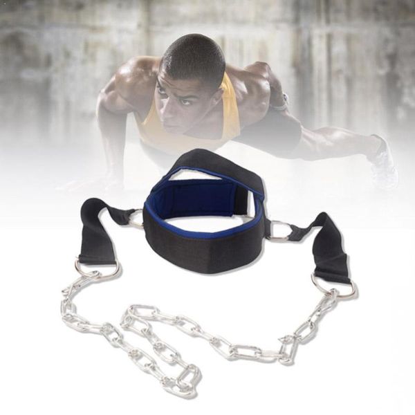 

50cm neck muscles builder chain equipment exercise d lifting shackle trainer exercise strength neck adjustable weight resil y8j4