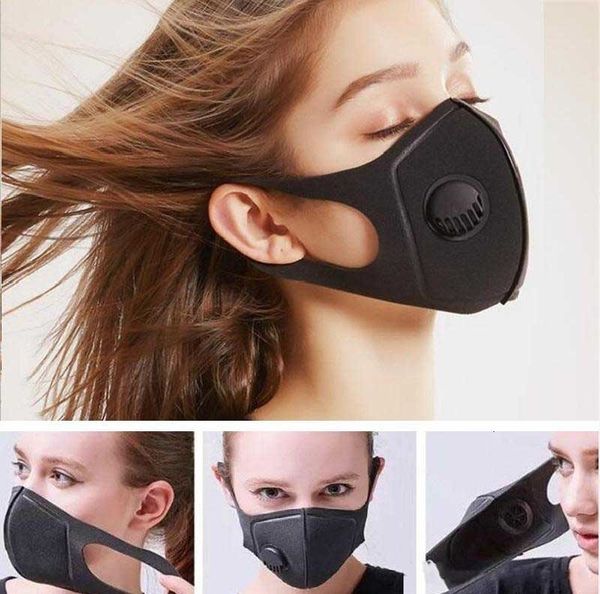 

dhl shipwinter face overseas warehouse fast delivery dustproof washable high density sponge mask for black tilo