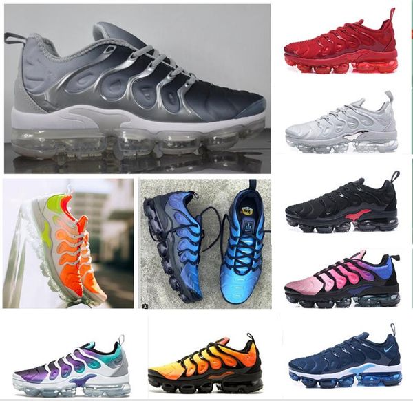 

new2019 TN Plus Game Royal orange USA Tangerine mint Grape Volt Hyper Violet trainers Sports Sneaker Mens women Designer running shoes 40-45