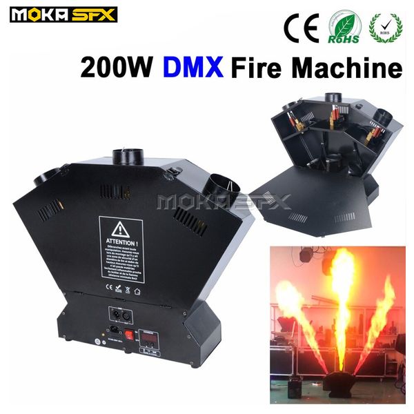 

dmx fire machine spray lpg flame machine flame projector safe to use 3 sgas dmx 512 stage effect machine
