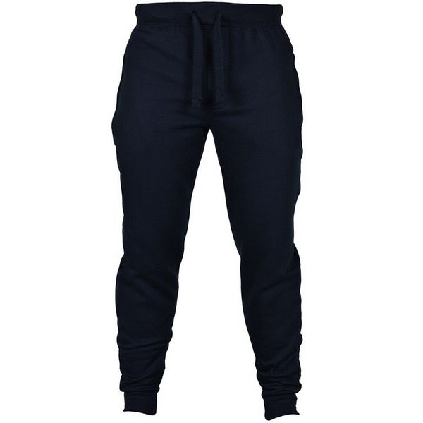 

nice joggers pants men sportswear pants casual elastic sweatpants fitness workout male trousers black