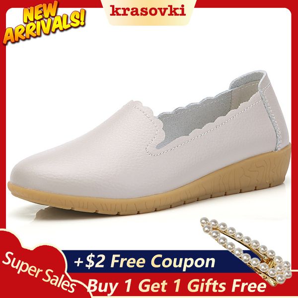 

krasovki bean shoes women spring autumn leather low bottom casual dropshipping soft bottom slip on fashion women single shoes, Black