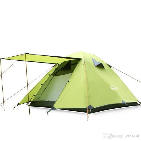 

2018 горячие продавать купол стиль 3-person camping tent надувных палатки кемпинга для кемпинга открытого двухслойного водонепроницаемых сем