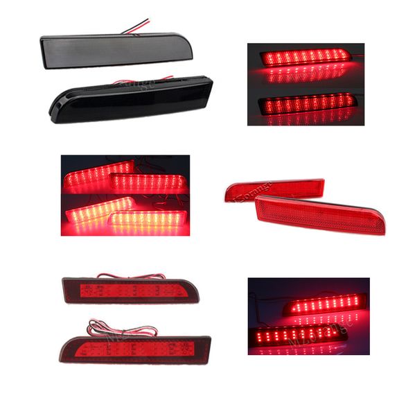 

2pcs led rear bumper reflector lights tail light for mitsubishi lancer evolution evo x/outlander sport/rvr/asx accessories