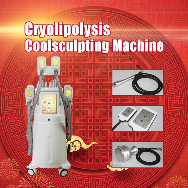

2019 new 4s super cool body sculpting cryolipolysis slimming machine with lipolaser ultrasound cavitation vacuum ultrasonic rf body