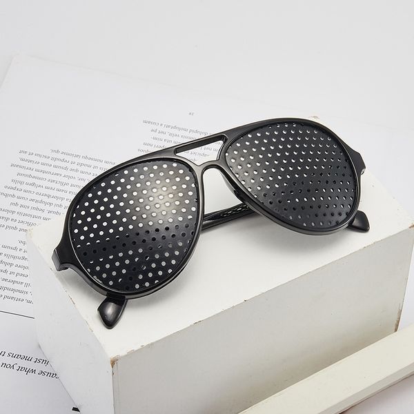 

2020 pinhole decorative fashion 2020 sun pinhole sun decorative glasses fashion glasses, White;black