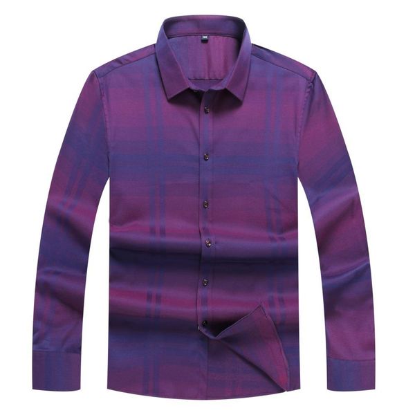 

новый 8xl 7xl 6xl 5xl 2018 новый модный бренд мужская одежда slim fit мужская рубашка с длинным рукавом полосатая повседневная рубашка социа, White;black