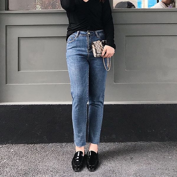 2019 New Fashion 2018 Plus Size Jeans For Women S Wear High