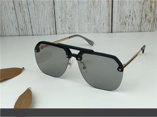 

новая мода мужчины солнцезащитные очки пилот бескаркасный 0084 дизайн мужская мода дизайнер металлический каркас дизайн высокое качество с к, White;black